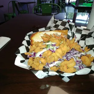 The Crawfish Po'Boy!