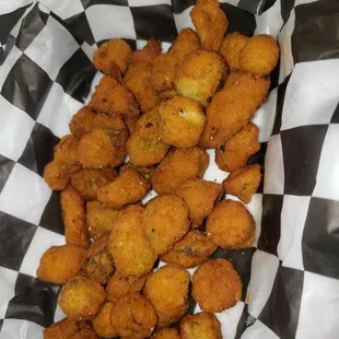 Fried okra
