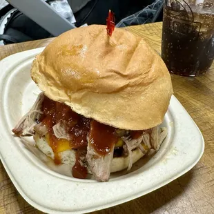 Sweet and sow burger