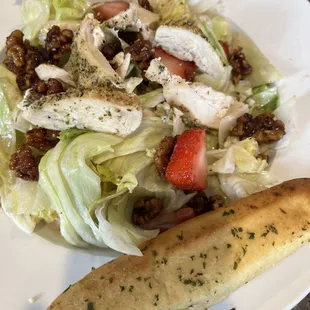 lackluster version of the strawberry chicken salad