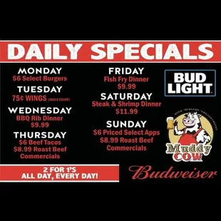 Daily Specials