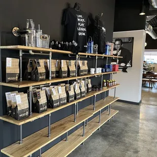 Inside the restaurant