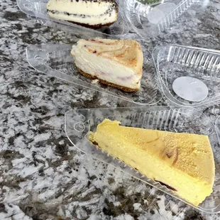 Pi day treats: Oreo, triple berry, lemon blueberry