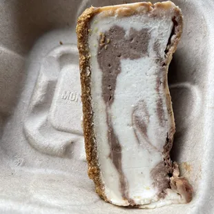 Chocolate Marble vegan cheesecake was yummy