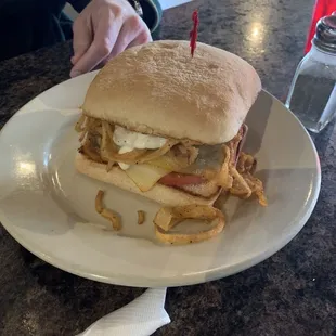 Bearded Butcher Bison Burger