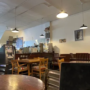 photo from the back sitting area