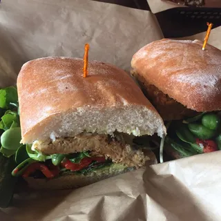 Tempeh of Doom Sandwich