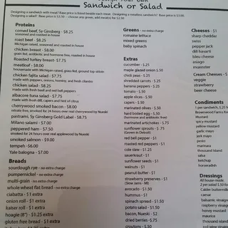 Create Your Own Sandwich with Meat