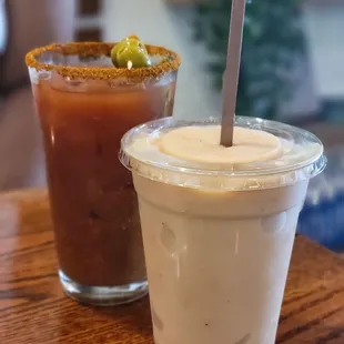 Bloody Mary &amp; Sunrise on the Beach Smoothie