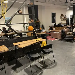 Part of seating area... more not pictured.