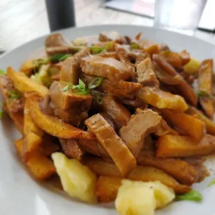 Their poutine. Put together with dollar store steak, boxed gravy, and served lukewarm.