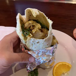 Breakfast Wrap add jalapeños!