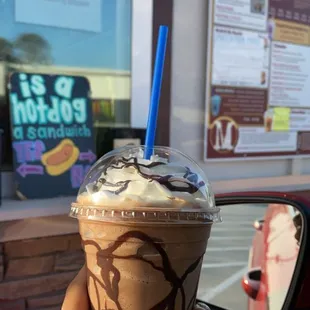 Mocha frappe