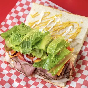 Cold cut sandwich