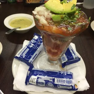 Cóctel de camarones