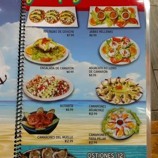 ramen and noodles, menu