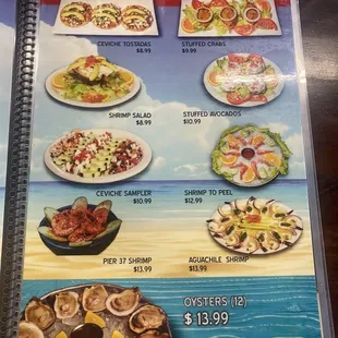 English Menu