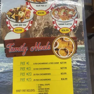 English Menu