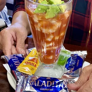 Shrimp ceviche