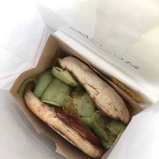 Zaatar and Friends Sandwich