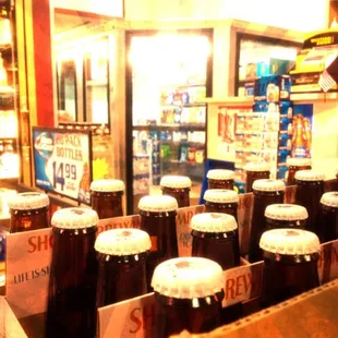 A beer cave has been sent down from the skies above. Keeps getting better at Mug and Jug!