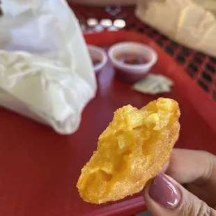 Mac and Cheese Wedges