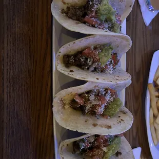 Steak Street Tacos $2 each on Tuesdays