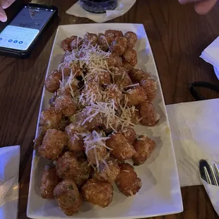 Parmesan Garlic Tots