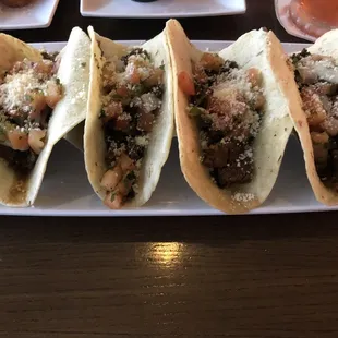 Steak Street Tacos: $2 each on Tuesdays