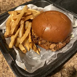 BBQ Pulled Pork Sandwich