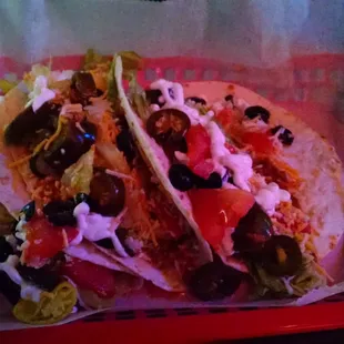 Tacos with the dairy.