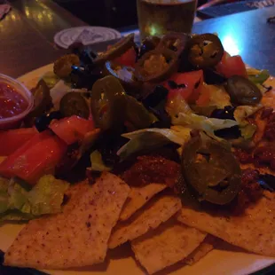 Non-dairy nachos.