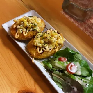Potato and Corn Croquettes