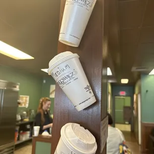Only thing I don't like about this facility is that they use Styrofoam to go cups. I prefer to drink out of paper cups.