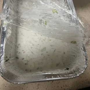 Vegetable Raita (5 servings)