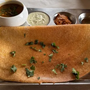 Podi Masala Dosa