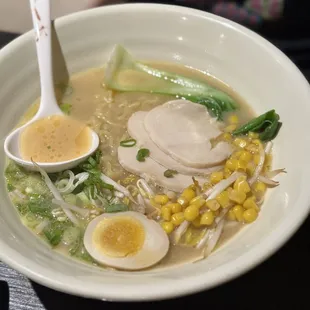 Creamy Chicken Ramen (Chicken Broth)