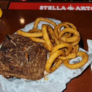 Rachel AKA Turkey Reuben.  This Is One Of The Better Ones That I&apos;ve Ever Had.  It&apos;s Delicious!  Get The Onion Rings For A $5 Upcharge.