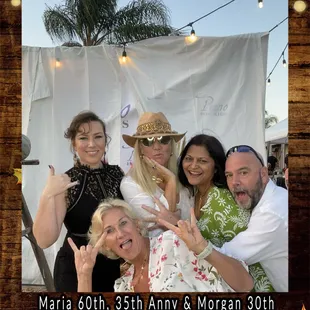 a group of people posing for a picture