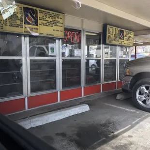 Front of the kitchen