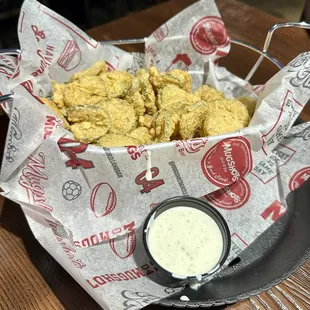 Fried Pickles (Davis&apos;s Dill Pickle Chips)