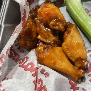 Wings.  Meh. Never again.