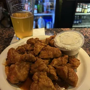 Mugsy's original chunks with NY sauce