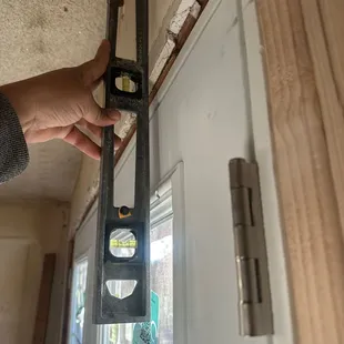 Instalación de puertas interior