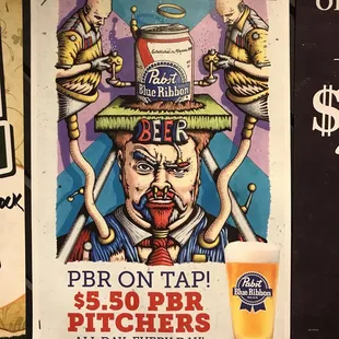 a man holding a beer