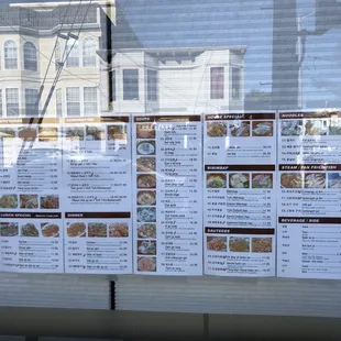 Menu - March 2021