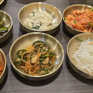 Side dishes.