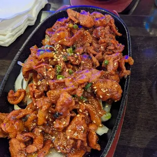 Spicy pork bulgogi