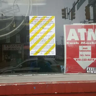 Health inspector closed the place. Be warned