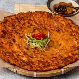 Kimchi pancake